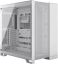 CORSAIR 6500D Airflow Tempered Glass Mid-Tower számítógépház, fehér