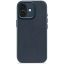 Decoded Leather Backcover for iPhone 17 Navy Shadow