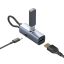 Mobile Origin 3in1 CompactHub HB1 USB-A to USB-C, HDMI, USB-C Cable Space Gray