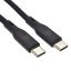 Dviced USB-C to USB-C Cable 1,25m Black