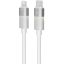 Avax CB314 GLOWY USB-C - Lightning cable 1m White