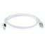 ACT CAT6A S-FTP Patch Cable 15m White