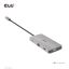 Club3D USB Gen1 Type-C 9-in-1 hub with HDMI, VGA, 2x USB Gen1 Type-A, RJ45, SD/Micro SD card slots and USB Gen1 Type-C Female port