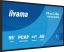 iiyama T5529AS-B1AG 55 hüvelykes All-In-One Interaktív Kijelző 3840x2160 4K UHD 4GB RAM 32GB Tárhely Android 14 2xHDMI+USB-C VESA 300x400