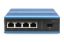 Digitus DN-651131 4-Port 10/100Base-TX to 100Base-FX Industrial Ethernet Switch Blue