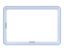 Samsung Frame Cover for Samsung Galaxy Tab S11 Blue