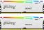 Kingston 16GB DDR5 5200MHz Kit(2x8GB) Fury Beast RGB White