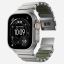 Nomad Stratos Band FKM for AW 45/46/49mm Natural Titanium Forest Green