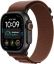 Apple Watch Ultra 4 Cellular 49mm Black Titanium Case with Burgundy Alpine Loop L