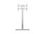 Multibrackets M Display Stand 180 Single with Floorbase Silver