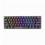 White Shark GK-2022B Shinobi Blue Switches Mechanical 60% Gaming Keyboard Black US
