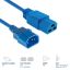 ACT Powercord C14 male- C21 famale 2m Blue