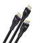 Baseus Flash Series 100W Type-C to C+C+C Fast Charging Cable 1,5m Black