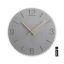 Hama Crete Wall Quartz Clock Analog Grey