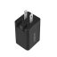 Logilink Dual USB socket travel adapter Black