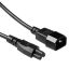 ACT Powercord C14 - C5 1m Black
