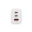 Verbatim Essentials GaN Wall Charger EU Plug 65W 3-Port White