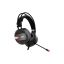BARACUDA BGH-031B CONCH-B vezetékes gamer fejhallgató mikrofonnal, fekete