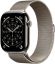 Apple Watch S11 Cellular 46mm Slate Titanium Case with Slate Milanese Loop - S/M