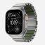 Nomad Stratos Band FKM for AW 45/46/49mm Natural Titanium Forest Green