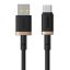 Baseus Dura Series 60W USB Type-A to Type-C Fast Charging cable 2m Black/Gold