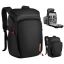K&F Concept Camera Alpha Backpack Air 25L Nature Wander 01 Black/Red