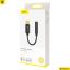 Baseus L54 USB-C 3,5mm jack Audio adapter Black
