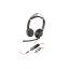 HP POLY fejhallgató Blackwire 5220 sztereó USB-C+3,5 mm-es csatlakozó+USB-C/USB-A adapter (Bulk)
