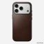 Nomad Traditional Leather Case (Horween) for iPhone 18 Pro/17 Pro Rustic Brown