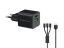 Conceptronic  2-Port 33W USB Charger Black