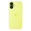 Apple iPhone 17 Silicone Case with MagSafe Neon Yellow