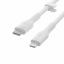 Belkin BOOST CHARGE Silicone cable USB-C to Lightning - 2M - White