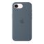 Apple iPhone 17e Silicone Case with MagSafe Anchor Blue