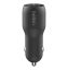Belkin BOOST CHARGE Car Charger Dual USB-A 24W + USB-A to USB-C Cable - Black