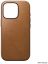 Nomad Modern Leather case english Tan-C iPhone 16 Pro Brown