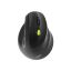 Port Designs Right-hand 2.4 GHz Bluetooth rechargeable Ergo Mouse Black