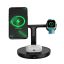 Baseus Swan 3-in-1 15W Wireless Magnetic Charging Bracket Black