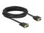 DeLock DVI 12+5 male to VGA male cable 5m Black