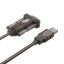 Unitek USB to Serial RS232 Cable 1,5m Transparent