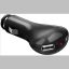 USB autós töltő 2000mA fekete 2 x USB A/F GOOBAY (42852)