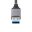 Startech 4-portos USB3.0 HUB Space Gray