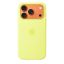 Apple iPhone 17 Pro Silicone Case with MagSafe Neon Yellow