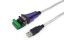 EQuip USB to RS422/RS485 Cable 1,5m Transparent