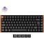 Keychron K2 HE Bluetooth / vezeték nélküli / USB magyar gaming Gateron double-rail magnetic mechanikus billentyűzet feke