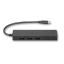 I-TEC 3-port USB-C Slim Passive HUB+Gigabit Ethernet Adapter Black