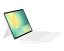 Samsung Galaxy Tab S10 FE+ Book Cover Keyboard AI Key Case White