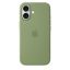 Apple iPhone 17 Silicone Case with MagSafe Light Moss