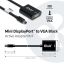 Club3D MiniDisplayPort to VGA Active Adapter M/F Black