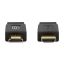 Manhattan Flat High Speed HDMI with Ethernet 4K@60Hz cable 5m Black