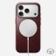 Nomad Modern Leather (Horween) Case for iPhone 17 Pro Burgundy